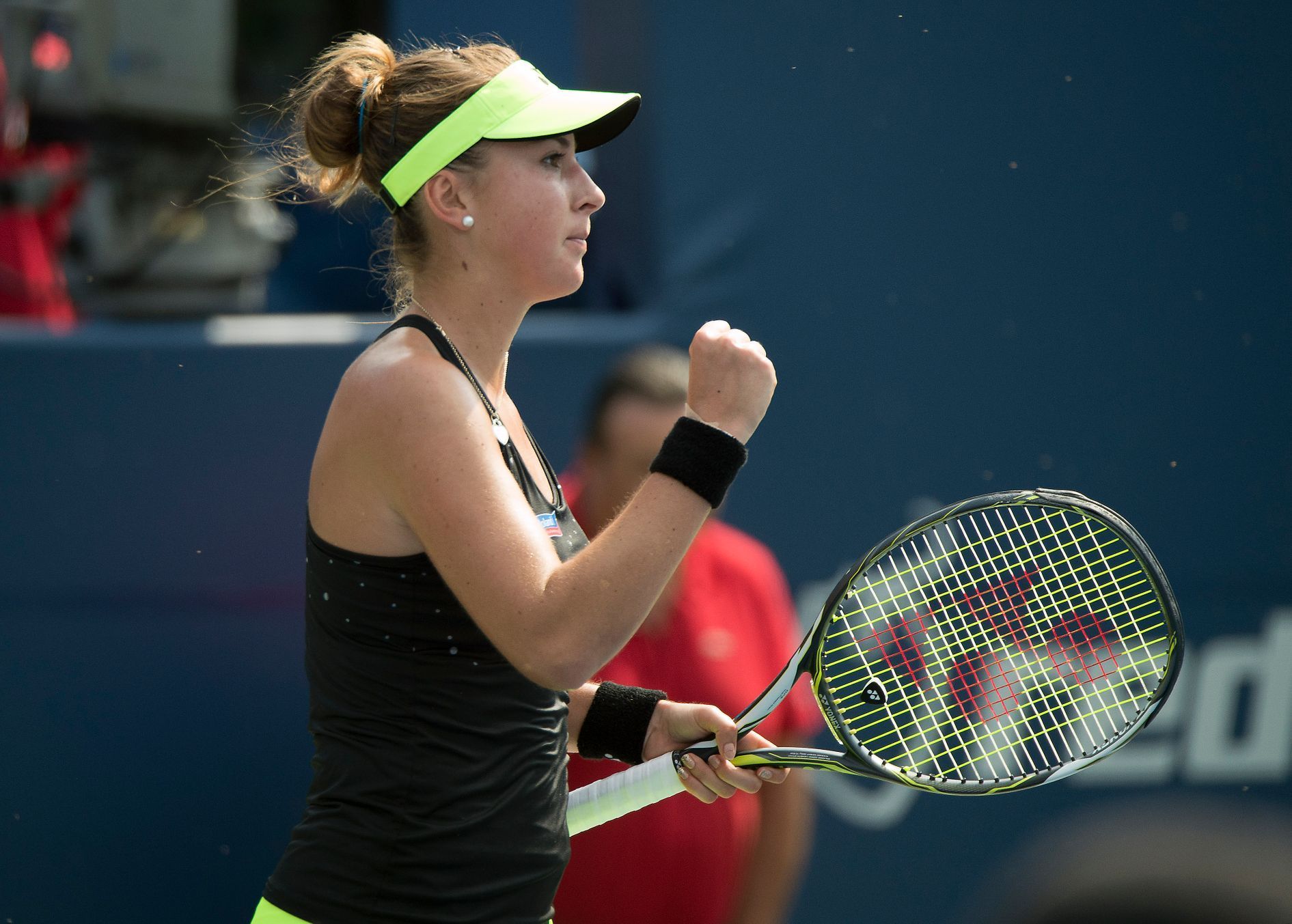 Belinda Bencicová na turnaji v Torontu