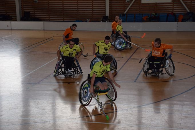 Štíři zdolali brněnský tým s velkým přehledem. Brankář Jiří Němec udržel čisté konto a českobudějvický celek zvítězil 10:0.