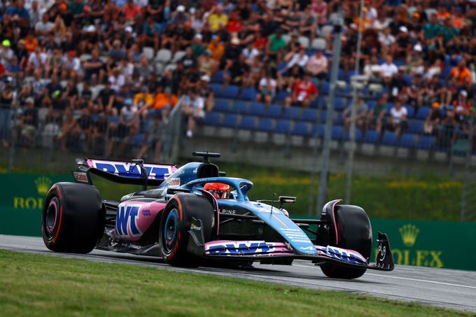 Esteban Ocon, Alpine v kvalifikaci na VC Rakouska F1 2023