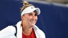 Markéta Vondroušová slaví vítězství v osmifinále s Naomi Ósakaovou na OH 2020