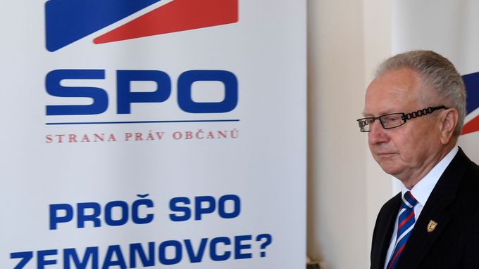 Bývalý předseda SPO Jan Veleba.