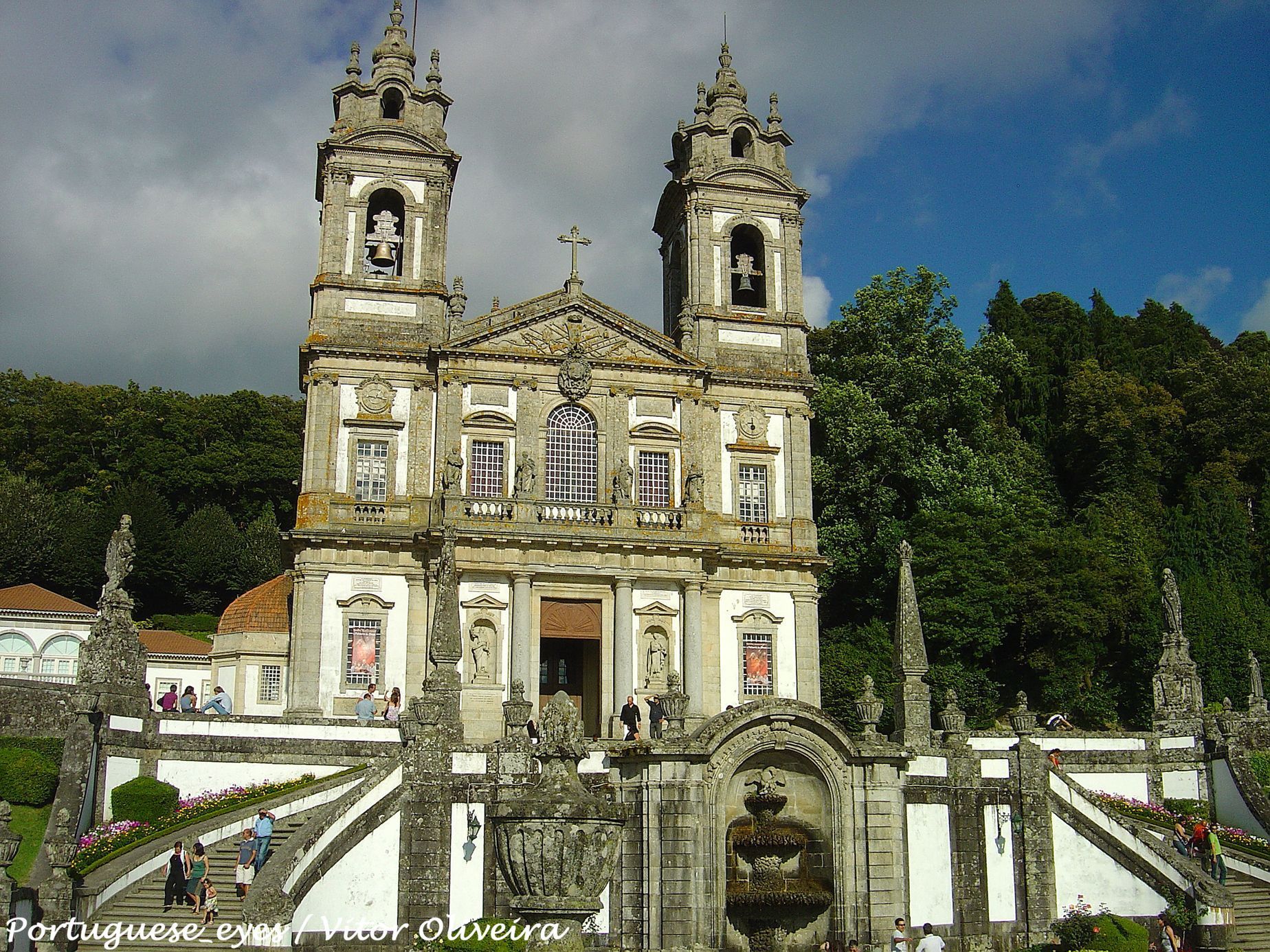 Svatyně Bom Jesus do Monte, Braga, Portugalsko