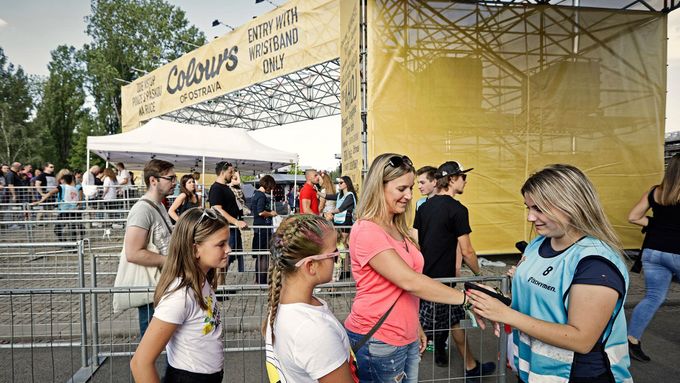 Snímek z loňského ročníku festivalu Colours of Ostrava.