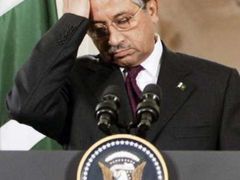 Pákistánský prezident Parvíz Mušaraf.