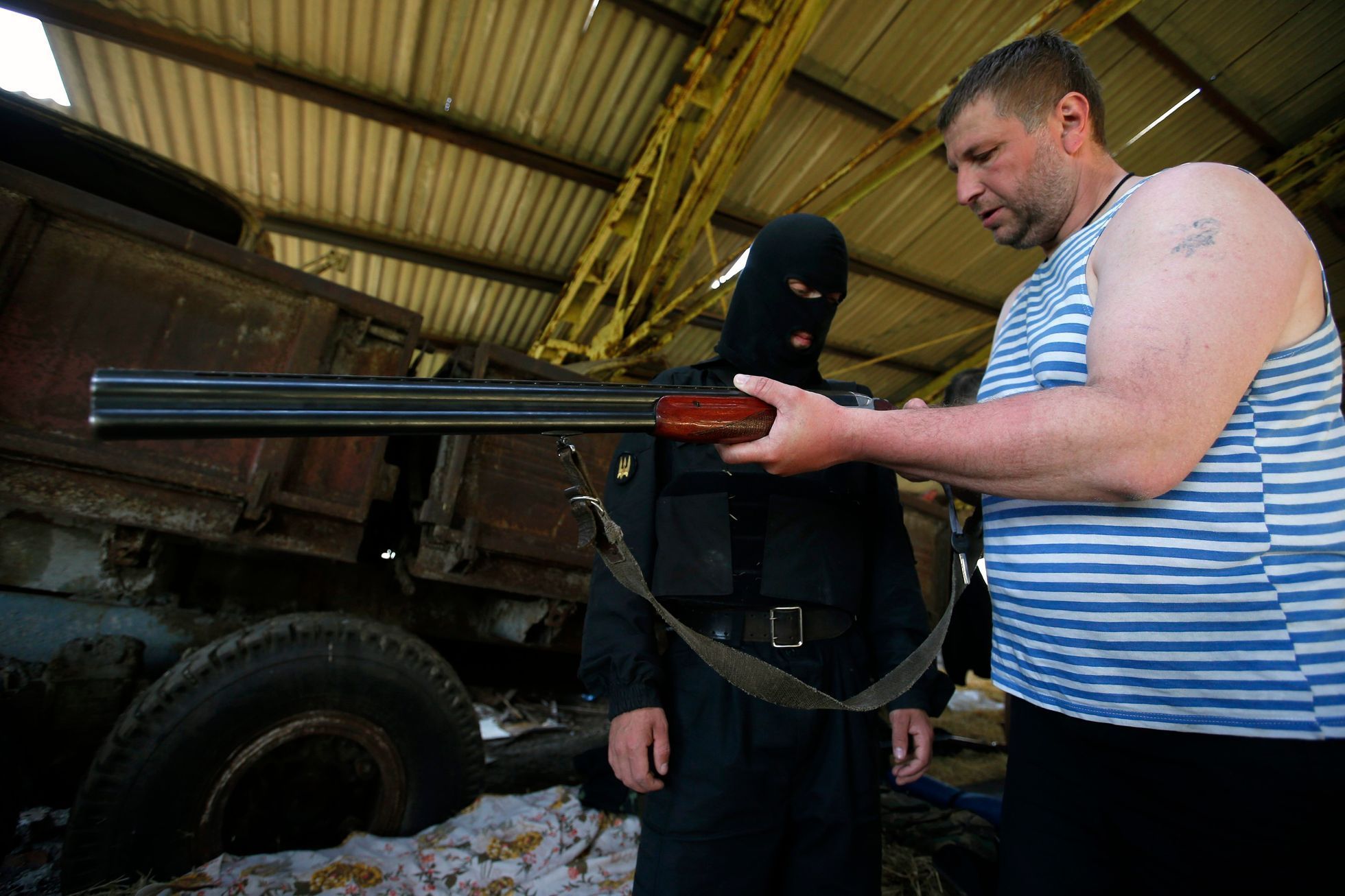Ukrajina - ozbrojenci - milice - Donbas Batalion