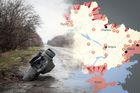 Tři měsíce invaze v mapách: Kde Ukrajinci porazili Rusy a kdy nastal zvrat ve válce