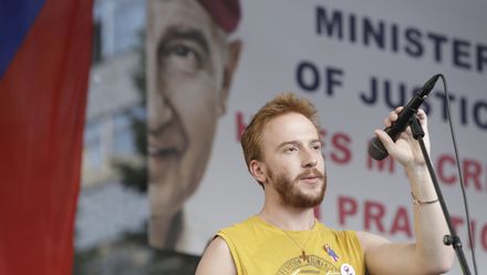 Minář: Byla to největší demonstrace od revoluce, nemám slov, budeme protestovat dál