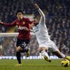 Kagawa a Dembele v utkání Tottenham - Manchester United