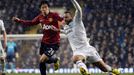 Kagawa a Dembele v utkání Tottenham - Manchester United