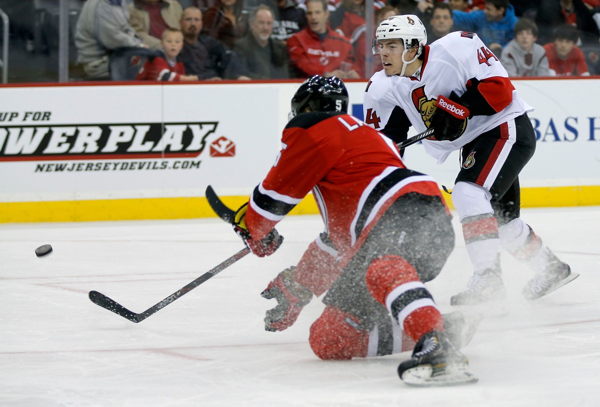 Pageau a Larsson bojují v NHL 2013