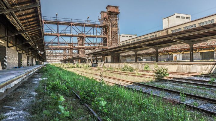 Obrazem: Nákladové nádraží Žižkov se po letech úpadku promění v novou městskou čtvrť; Zdroj foto: CAMP Praha