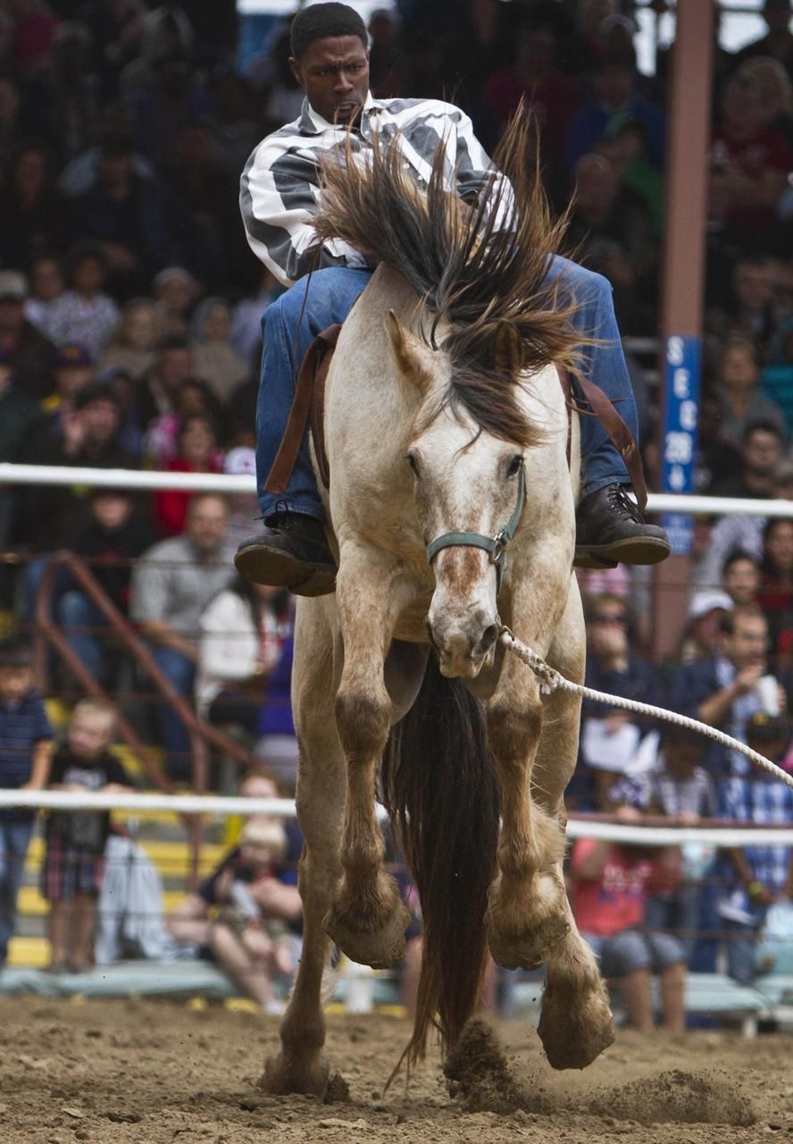 Obrazem: Vězeňské rodeo v USA