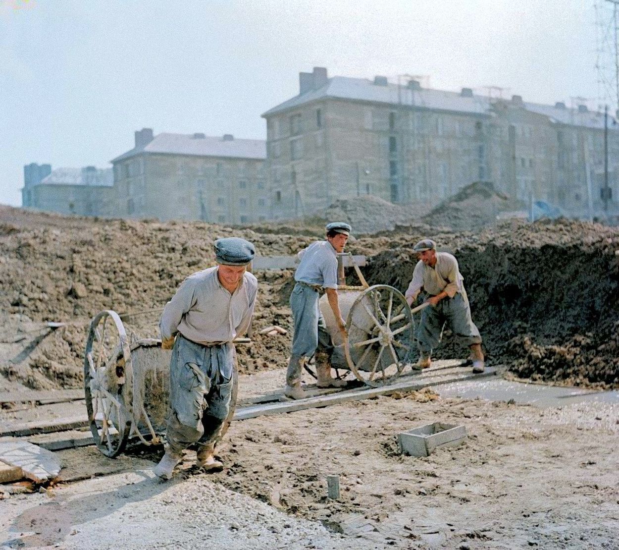 Ostrava, 100 let, obarvené fotografie, Domácí