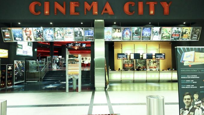 Kino Cinema City v polském městě Zielona Gora