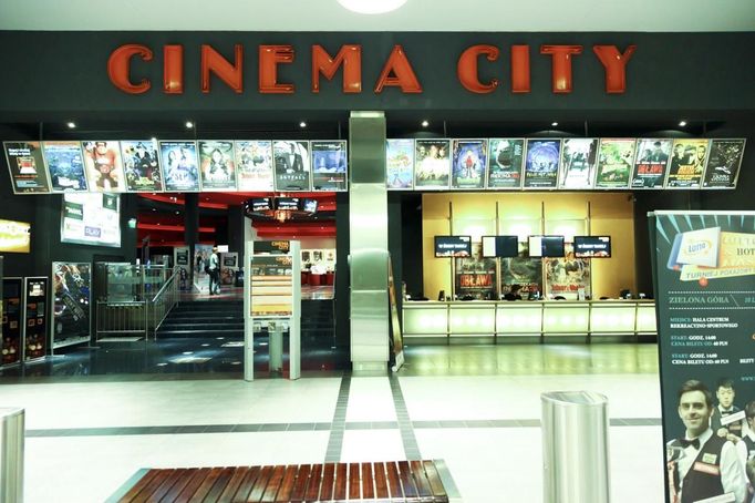 Kino Cinema City v polském městě Zielona Gora