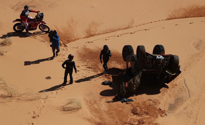 Guerlain Chicherit, Buggy GCK- nehoda na Rallye Dakar 2022