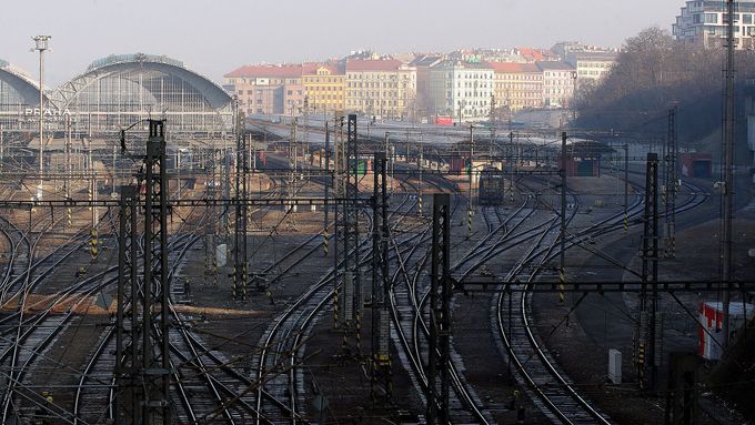 Hlavní nádraží v Praze, ilustrační foto.