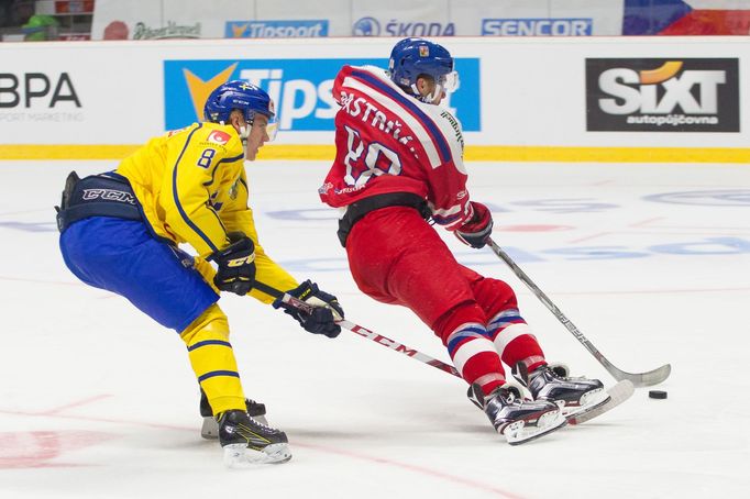 Znojmo, EHT, Česko - Švédsko 7:1, David Pastrňák