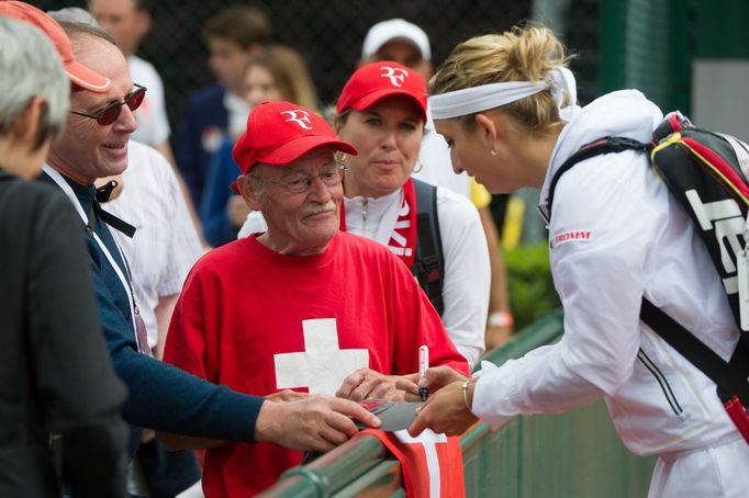 Petra Kvitová vs. Timea Bacsinszká na French Open 2015