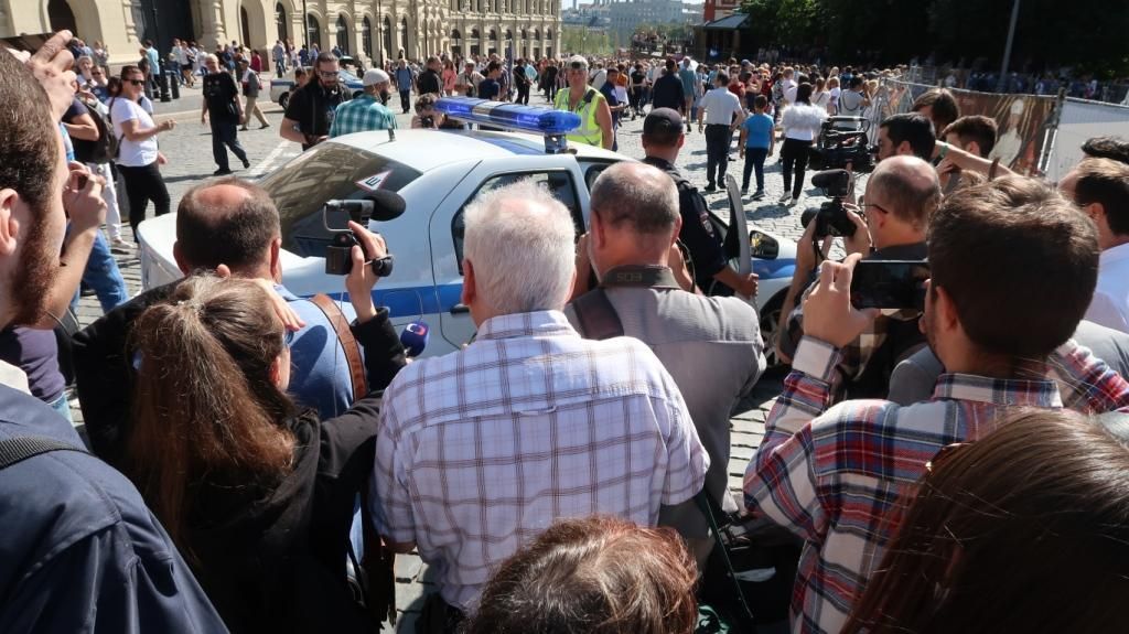 Policie odváží zatčené z Rudého náměstí