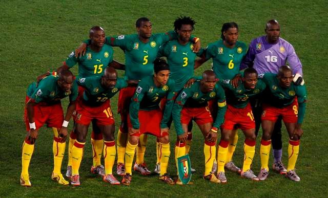 MS 2010: Kamerun - Dánsko