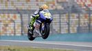 Valentino Rossi na Yamaze si jede pro vítězství ve VC Číny MotoGP v roce 2008