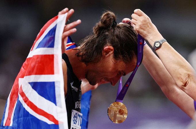 Novozélanďan Geordie Beamish na MS 2025 v atletice