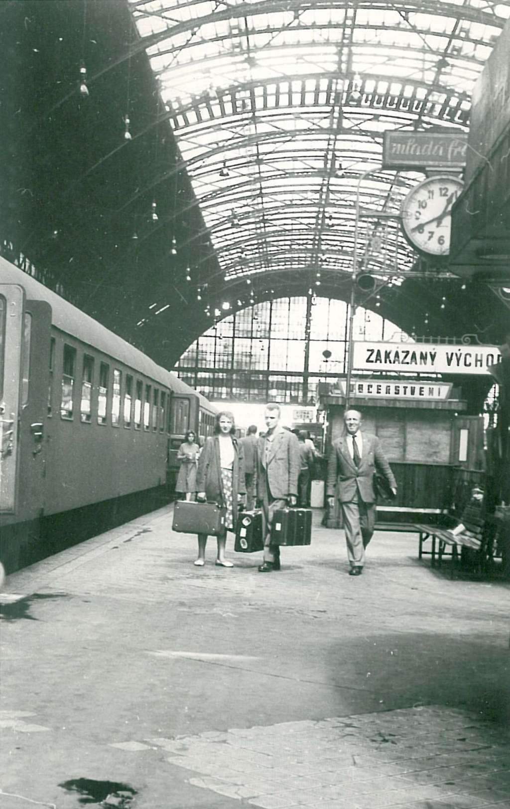 Hlavní nádraží - historické fotografie - ČD