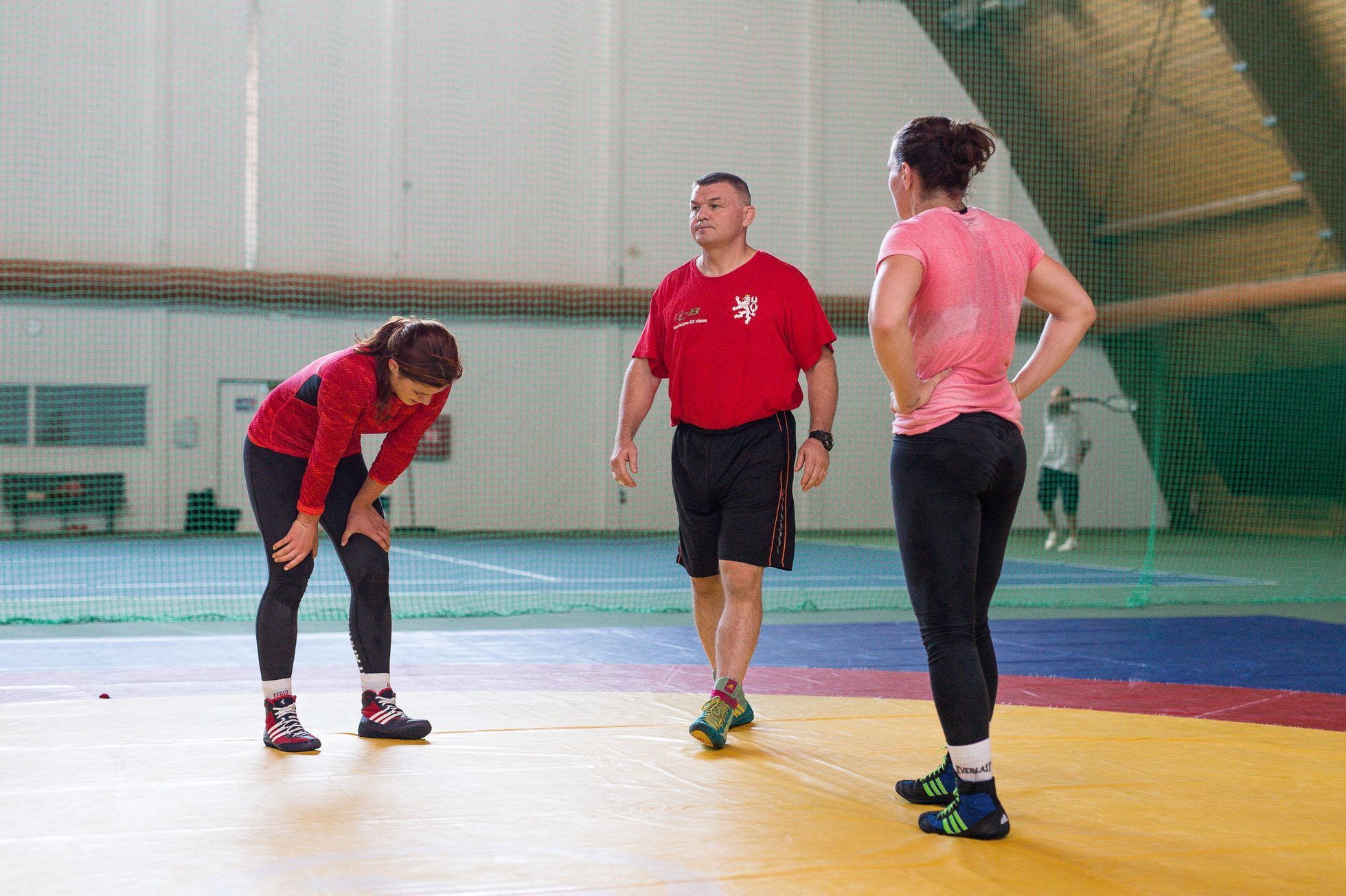 Zápasnice Adéla Hanzlíčková trénuje na olympiádu do Ria