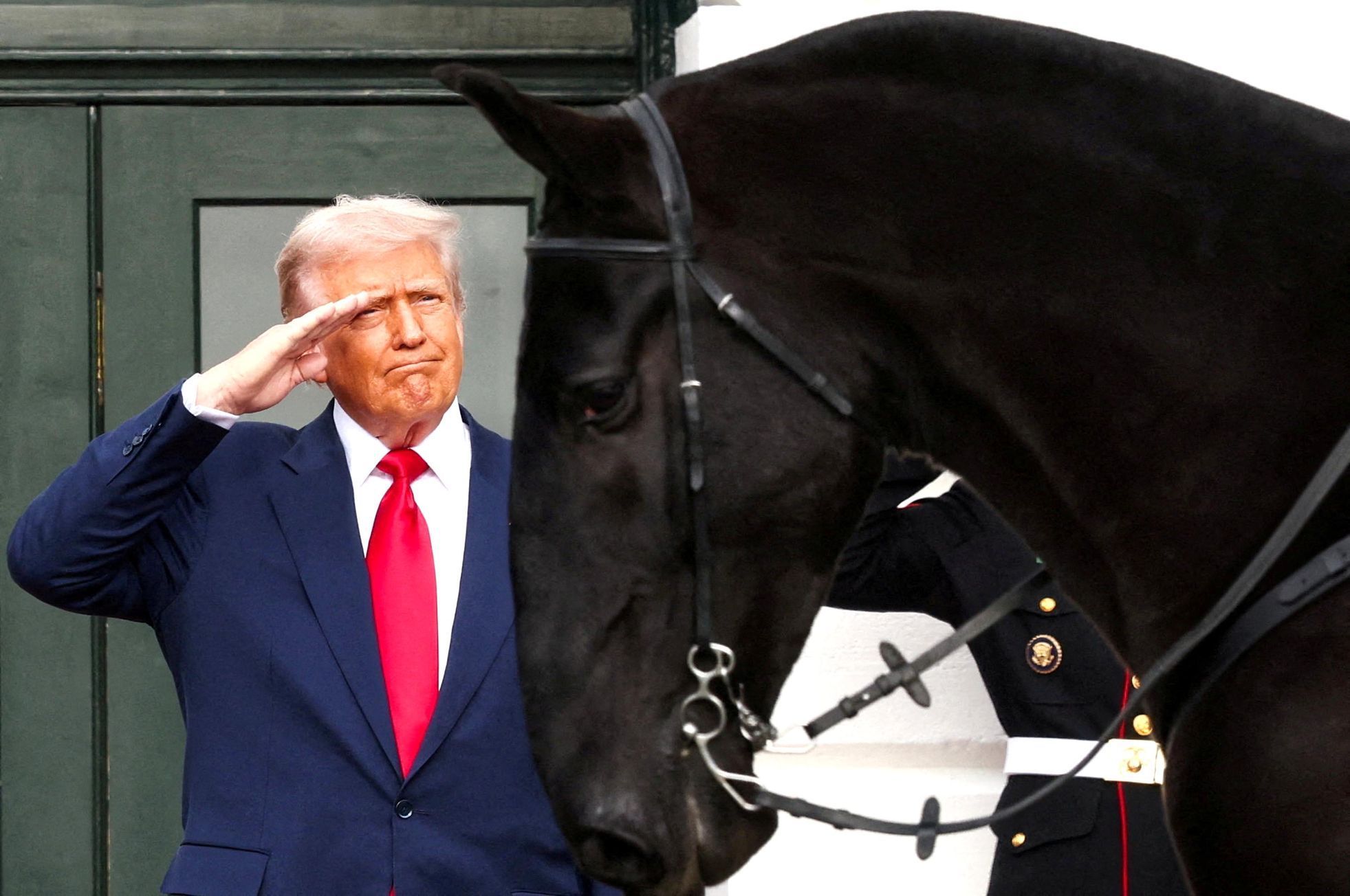 USA, Washington, Bílý dům. Saudská Arábie, Mohammed bin Salman, princ, návštěva, Donald Trump