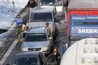 Srážka šesti aut uzavřela dopoledne tah na Přerov