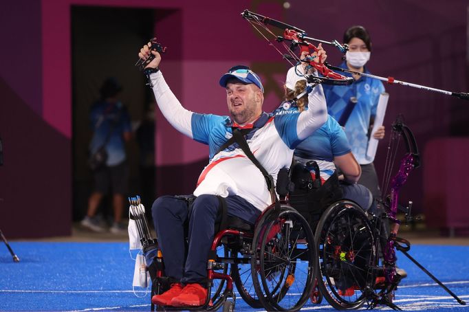 David Drahonínský na paralympiádě v Tokiu 2020