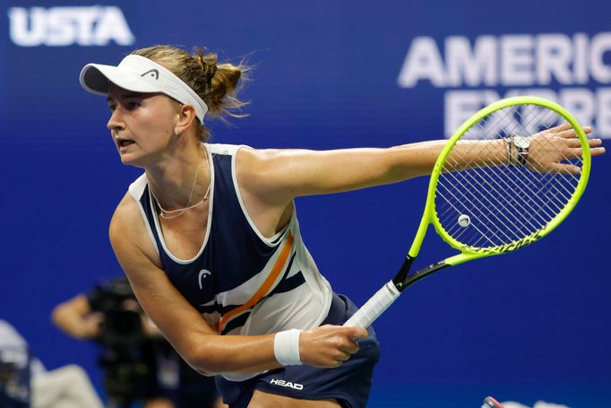 US Open 2021, osmifinále Krejčíková - Muguruzaová