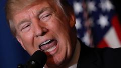 Donald Trump oznamuje útok na Sýrii