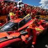 Alessandro Pier Guidi, James Calado a Antonio Giovinazzi slaví triumf Ferrari ve 24 h Le Mans 2023