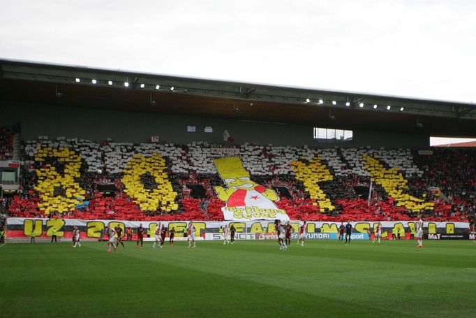 SL, Slavia-Sparta: choreo Slavie