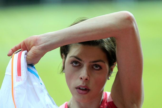 Praha Indoor 2014: Blanka Vlašičová (skok vysoký)