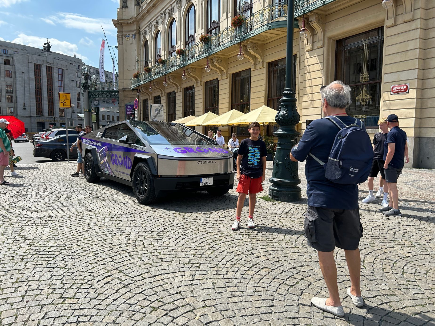 První česká Tesla Cybertruck