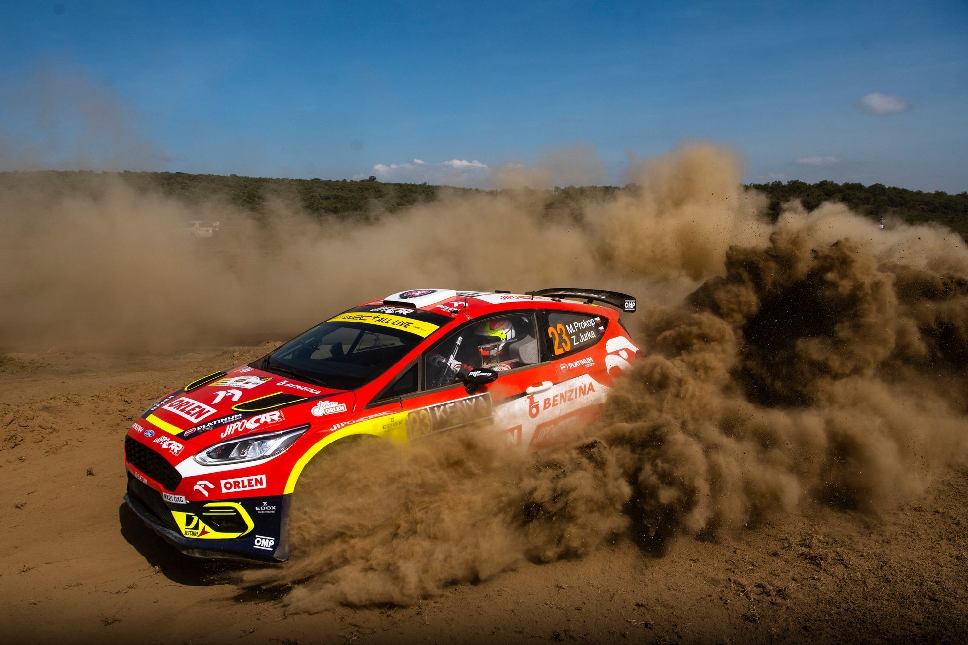Martin Prokop, Ford na trati Safari rallye 2021