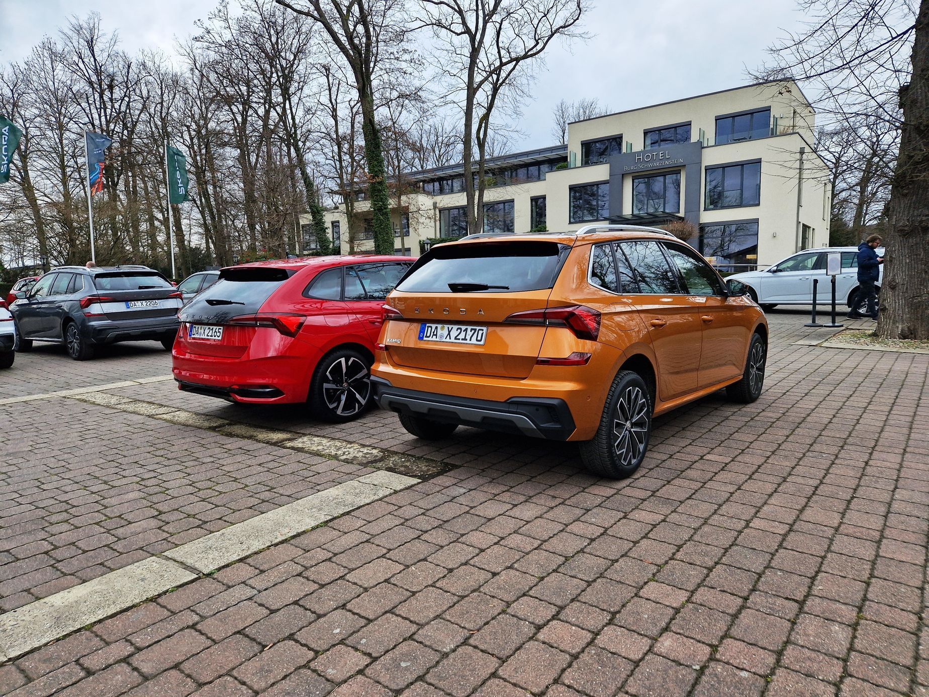 Škoda Scala a Kamiq jízdy Německo