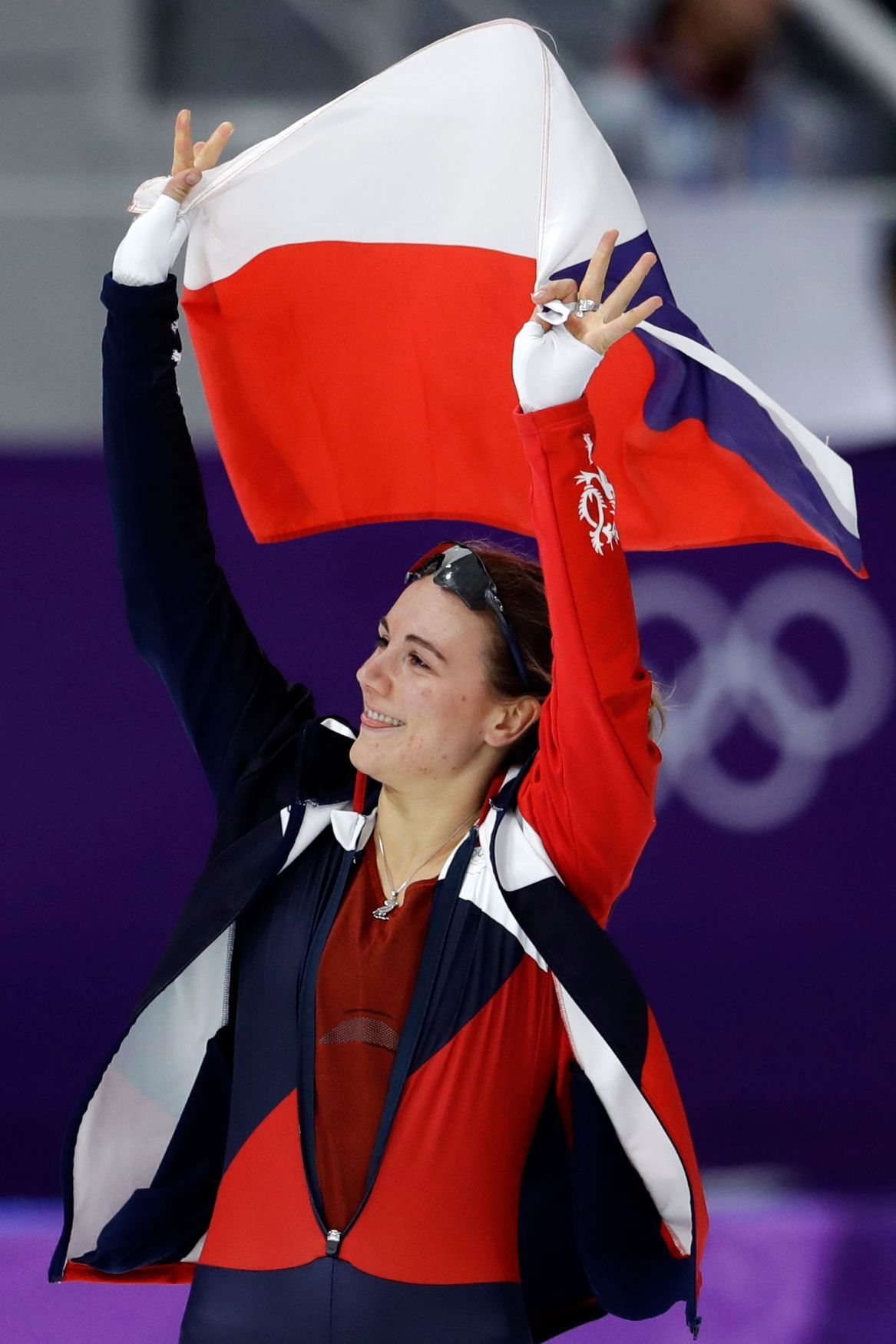 Karolína Erbanová slaví bronz v závodě na 500 m na ZOH 2018