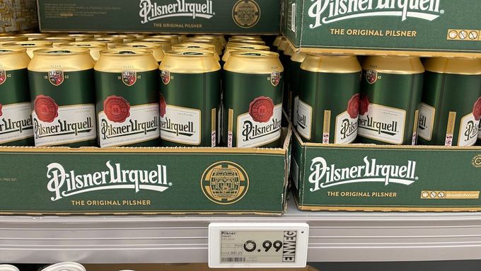 České prémiové pivo nemá v Německu prémiovou cenu.
