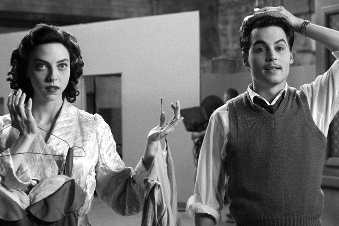 Johnny Depp ve filmu Ed Wood