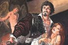 Slavný italský malíř Caravaggio se stal hrdinou komiksu, který vychází česky