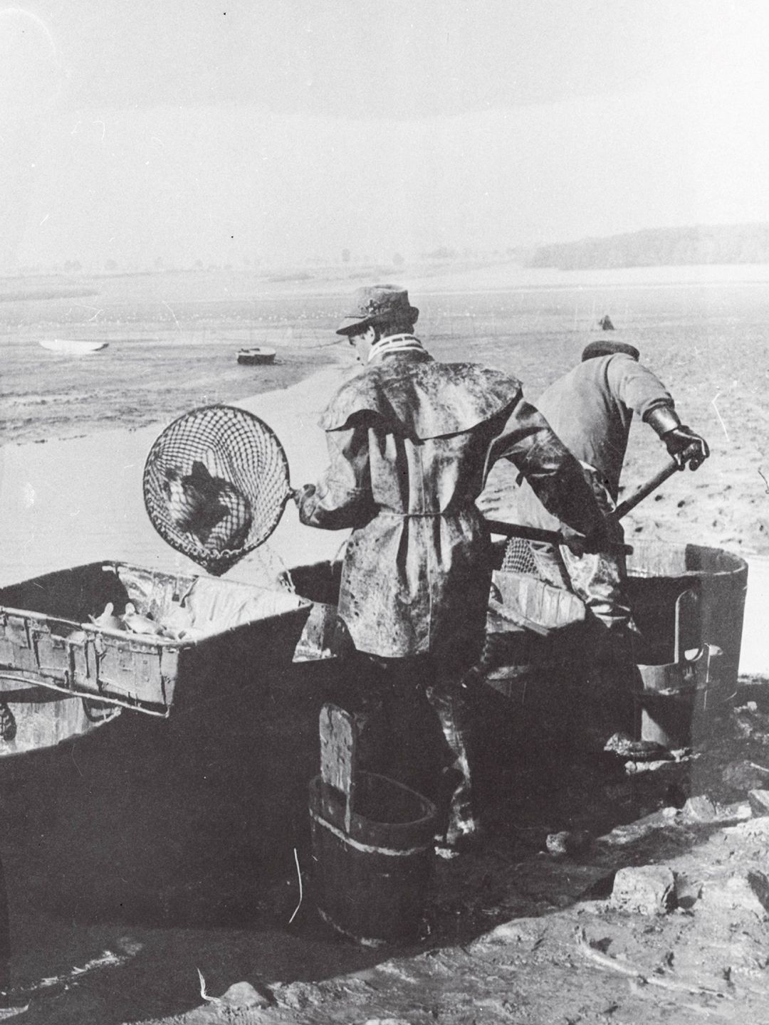 Nepoužívat / Jednorázové užití / Fotogalerie / Historické fotografie výlovů rybníků / Výstava / 17