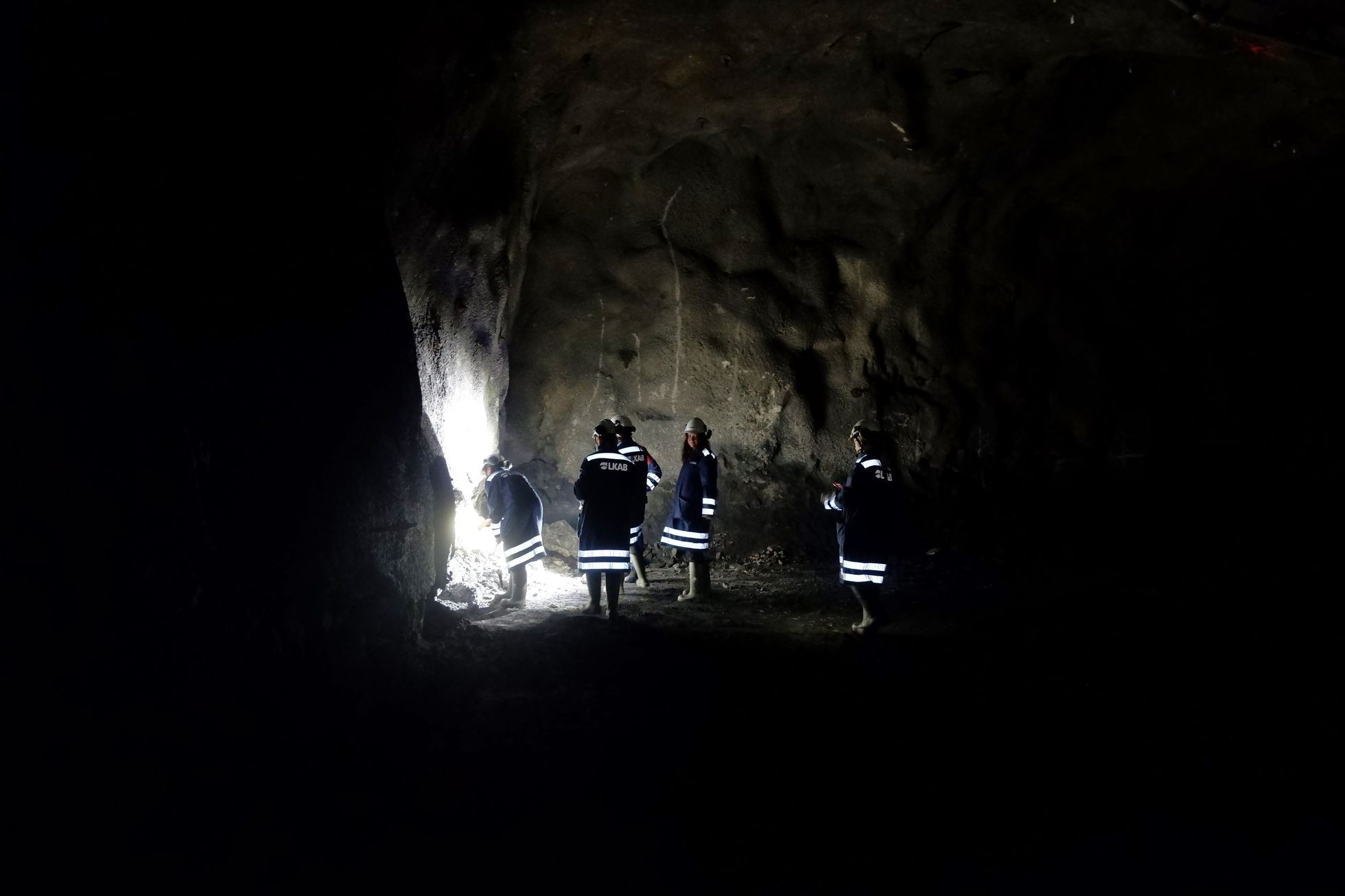 Kiruna důl železo SÚRAO Švédsko