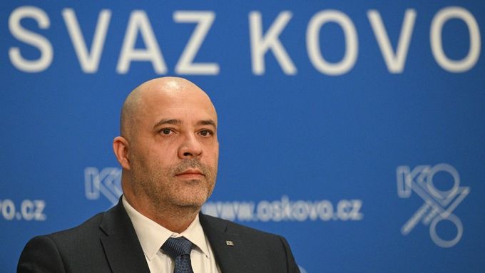 Předseda OS Kovo Roman Ďurčo.