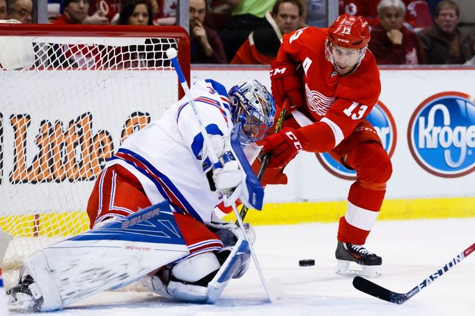 Henrik Lundqvist a Pavel Dacjuk