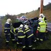Nehoda Peugeotu 306 u Turnova