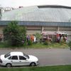Hasiči likvidují čpavek na stadionu v pražských Vokovicích
